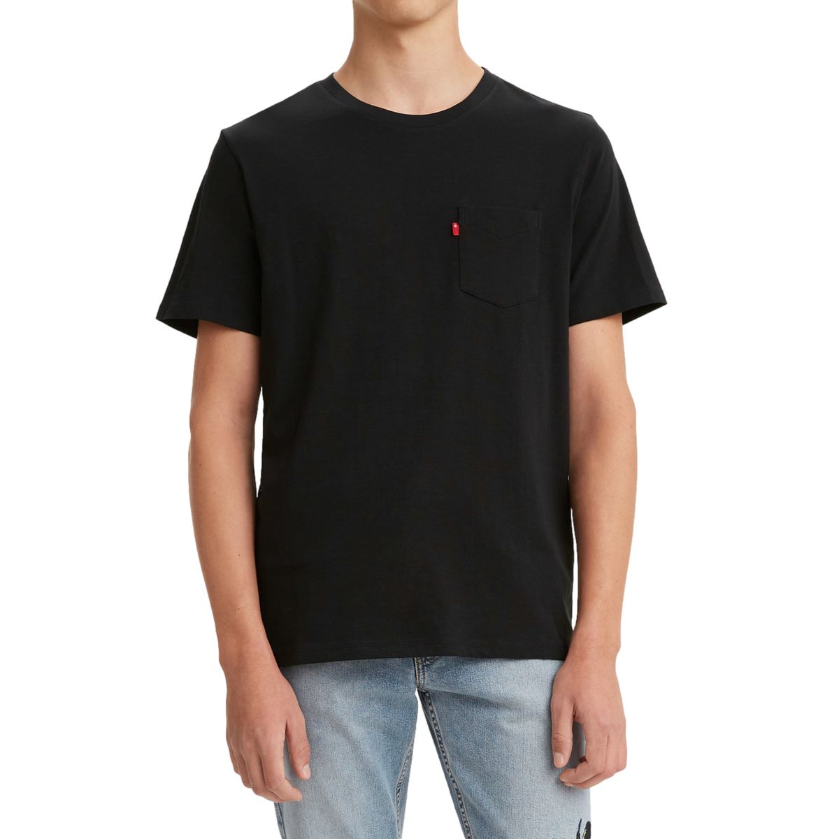 LEVIS - Polera Hombre Classic Pocket Tee Negro Levis