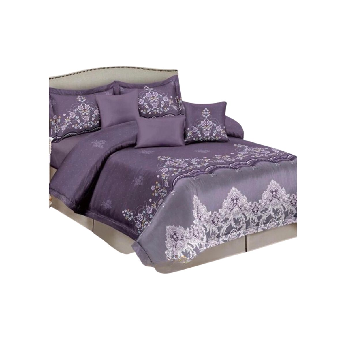 GENERICO - Cubrecama Verano Delgado Quilt Estampados Plaza y Media