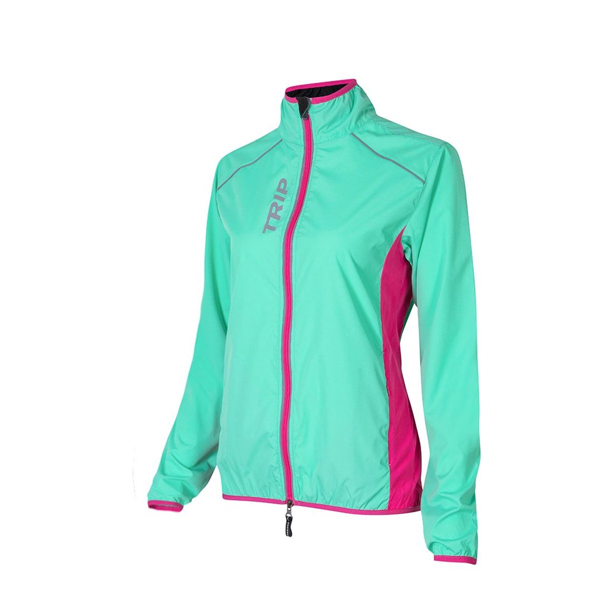 TRIP - CORTAVIENTO UNISEX TRIP TURQUESA PINK - TALLA L