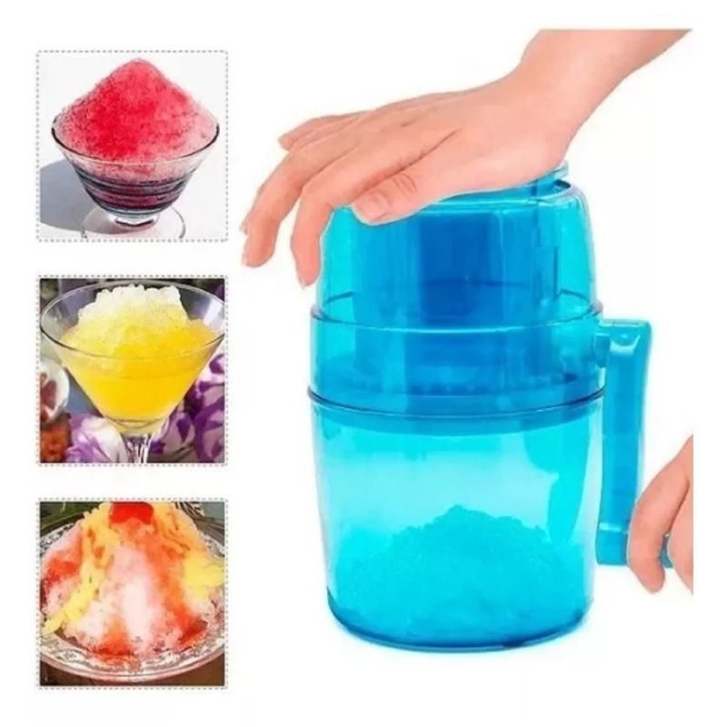 GENERICO - Picador Triturador Moledor Hielo En Forma Granizado Manual