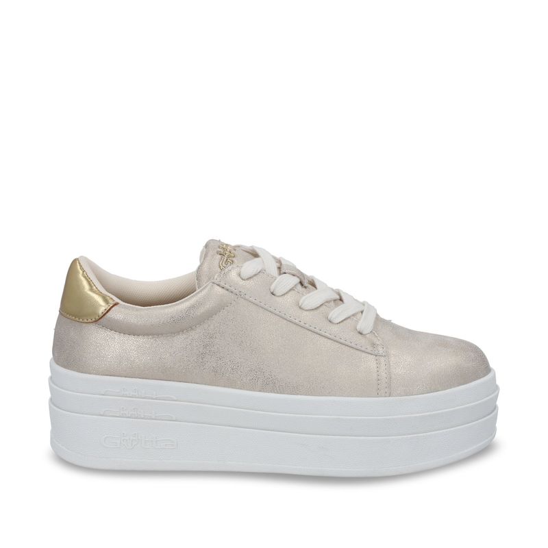 GOTTA - Zapatilla Mujer Oro Plataforma 53751 Gotta