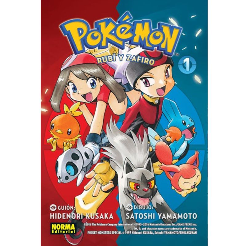 NORMA EDITORIAL - POKEMON 9. RUBÍ Y ZAFIRO 1