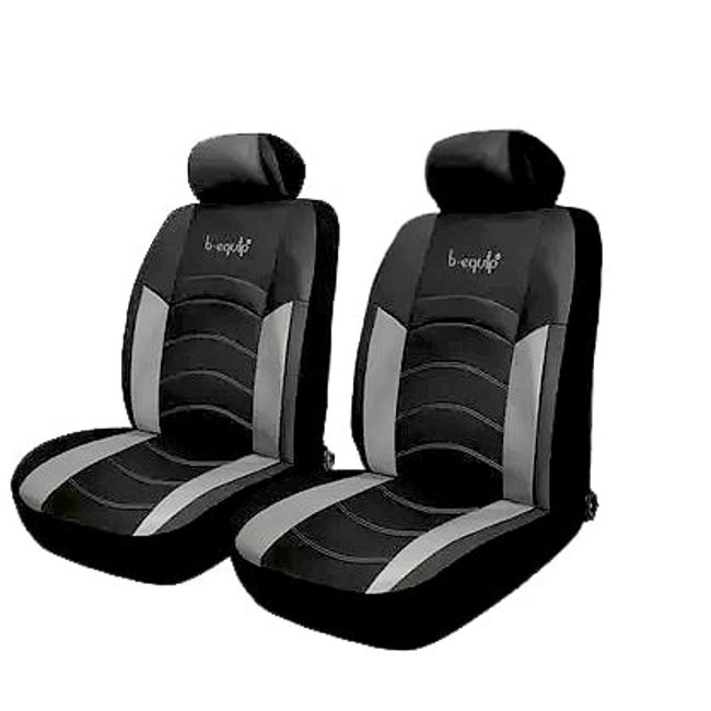 B EQUIP - Fundas Cubreasiento B-equip Ecocuero Universales Adv-1427