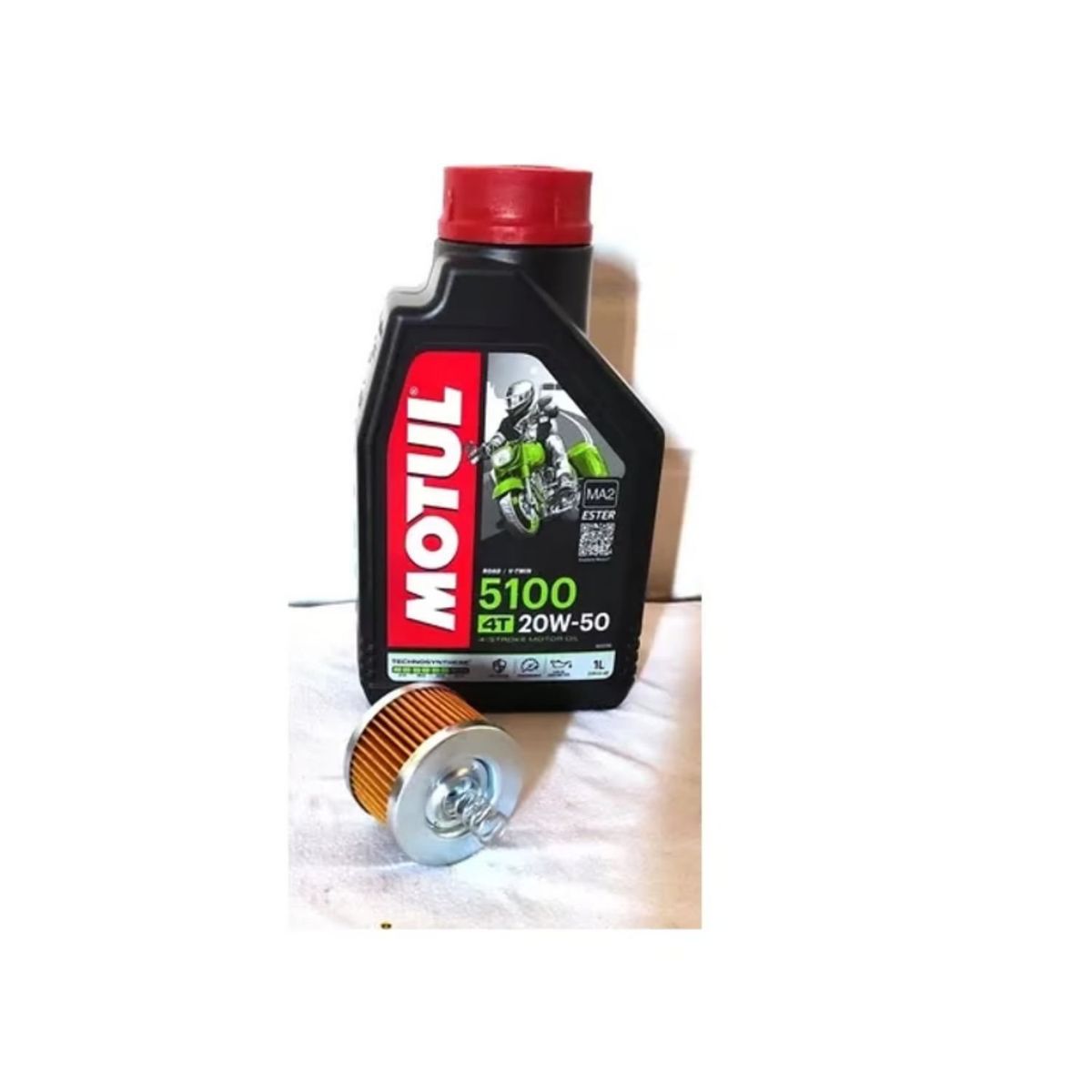 GENERICO - Kit de Mantención Pulsar Ns-125-135-160 1Lt Motul  filtro