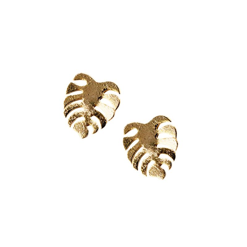JOYAS MONTERO - Aros Eva Baño de Oro de 24 k