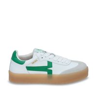 Zapatilla Mujer Verde Plana 53740