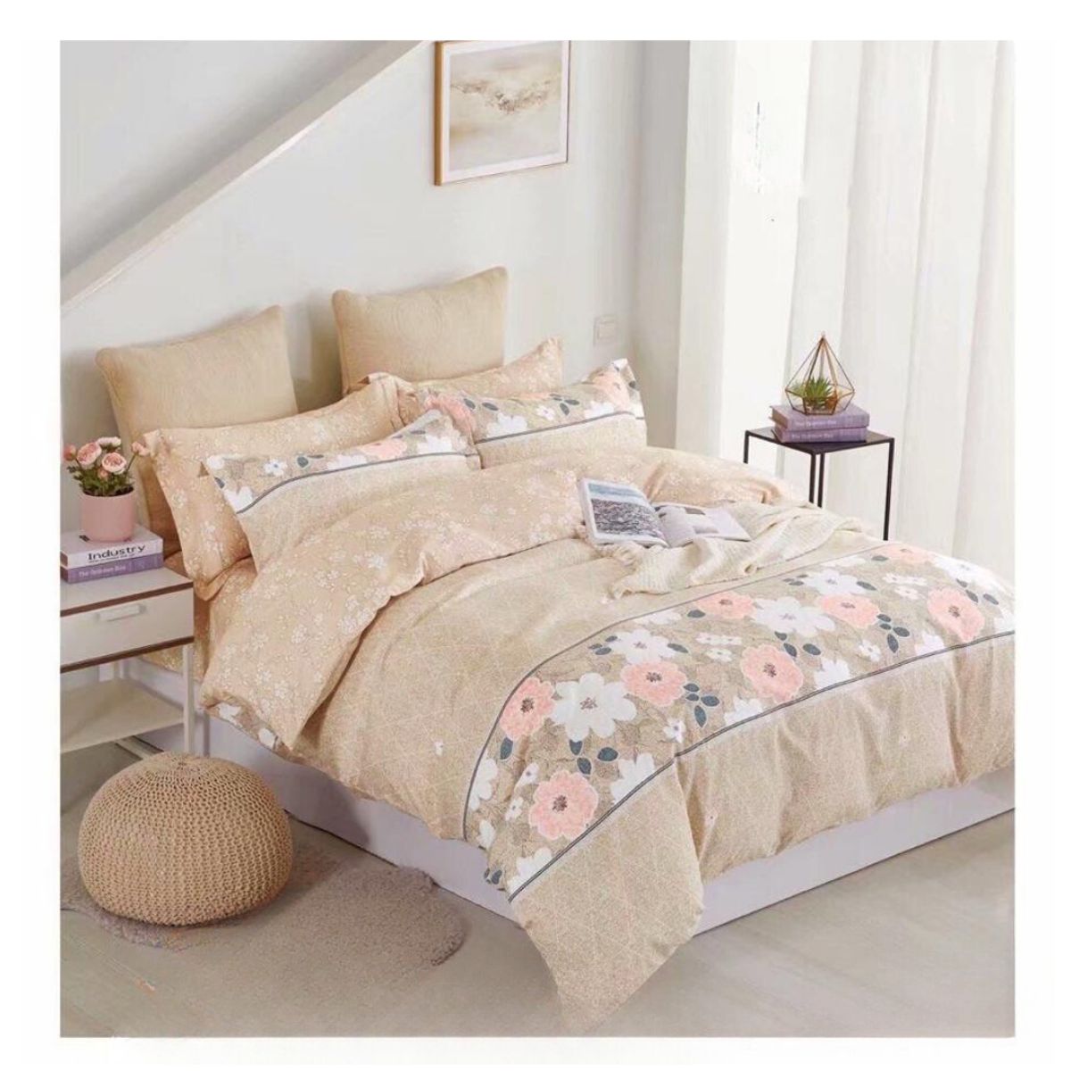 GENERICO - Cubrecama Verano Delgado Quilt Estampados Plaza y Media