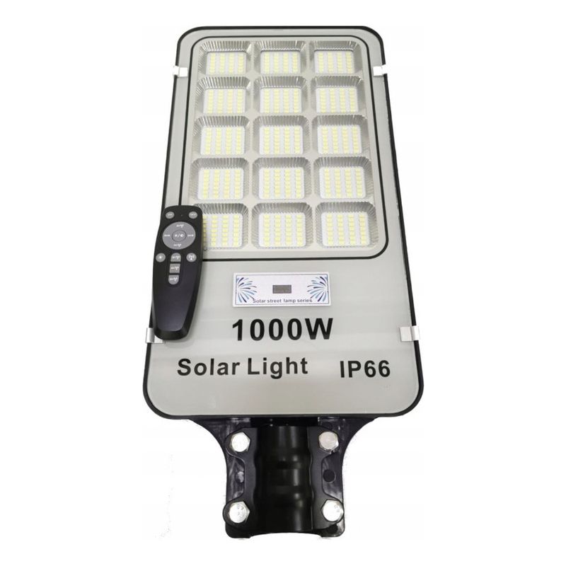 GENERICO - Foco Solar 1000 Watt Alumbrado Exterior 420 Led