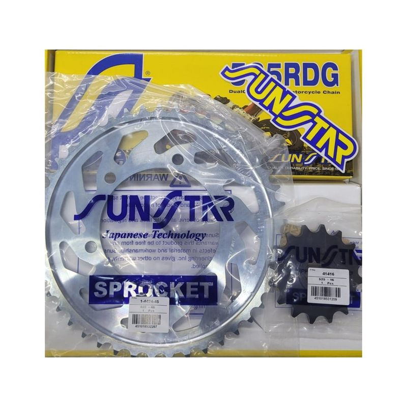 SUNSTAR - Kit de Transmisión con Oring Yamaha R6 2006-2022