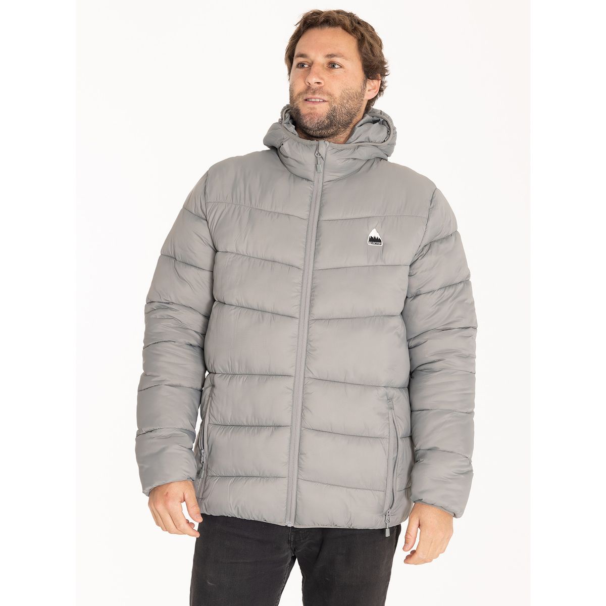 BURTON - Parka Impermeable Hombre Gris BURTON