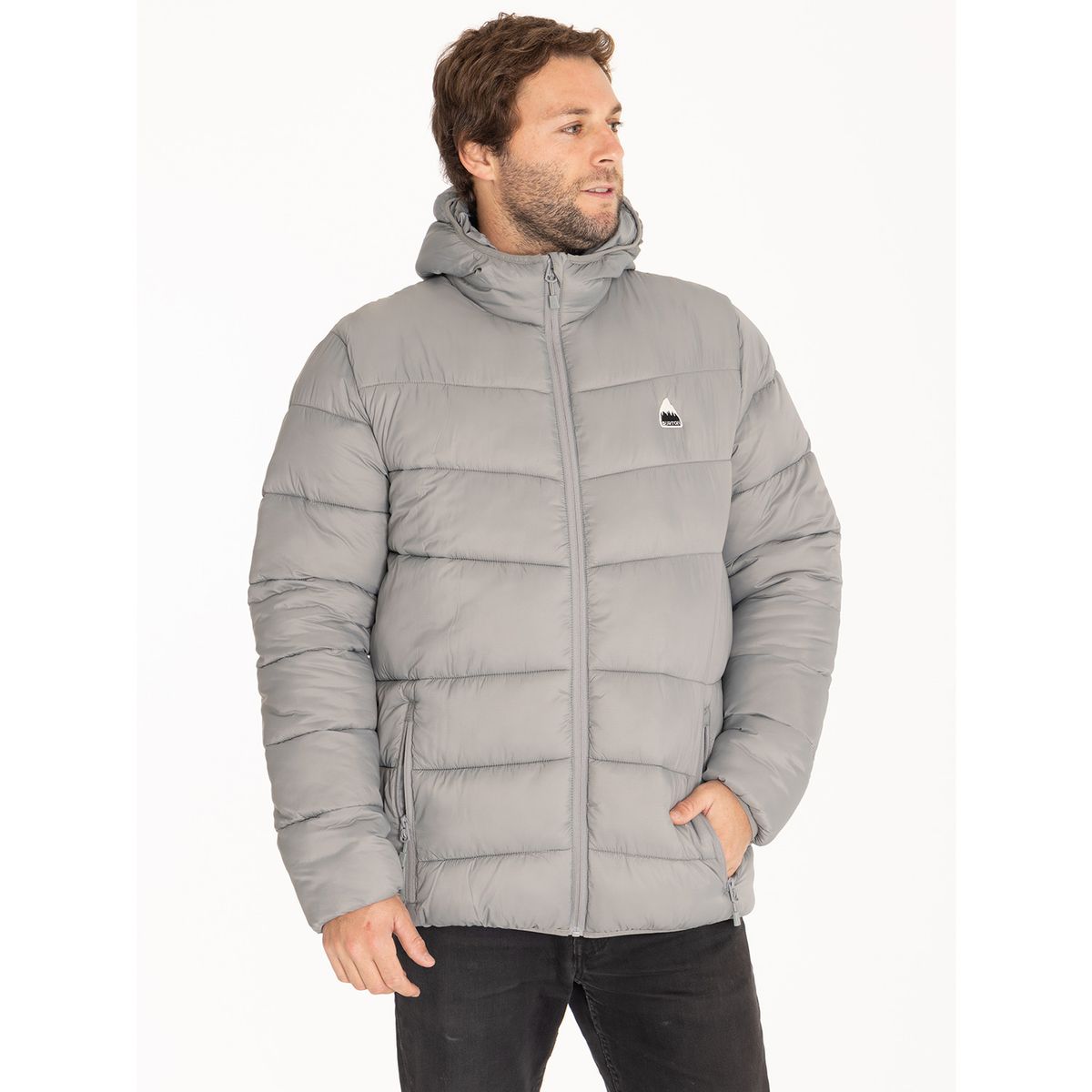 BURTON - Parka Impermeable Hombre Gris BURTON
