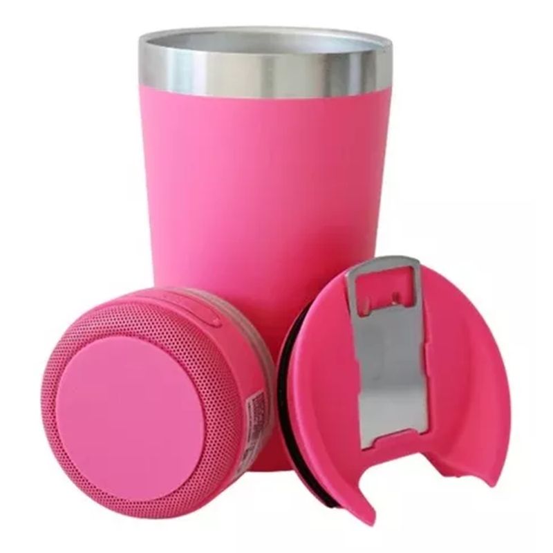GENERICO - Vaso Termico Parlante Taza Acero Inoxidable Cdestapador