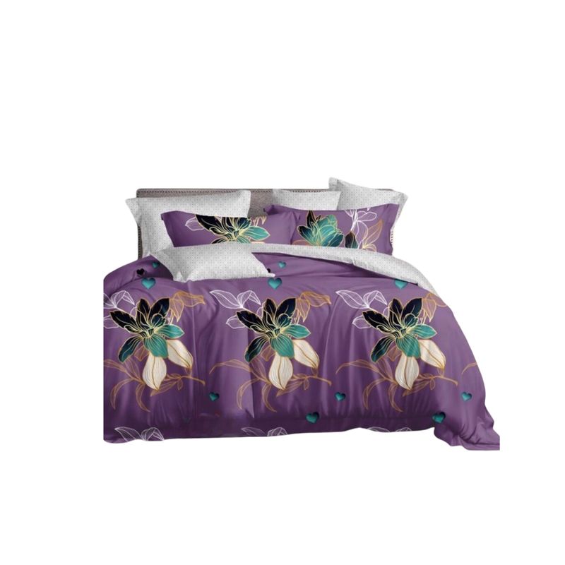 GENERICO - Cubrecama Verano Delgado Quilt Estampados Plaza y Media