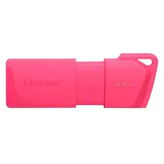 KINGSTON - Pendrive 64GB USB 3.2 DataTraveler ExodiaM Rosado