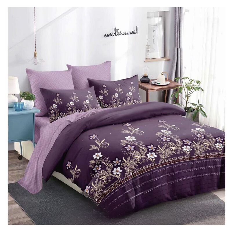 GENERICO - Cubrecama Verano Delgado Quilt Estampados Plaza y Media
