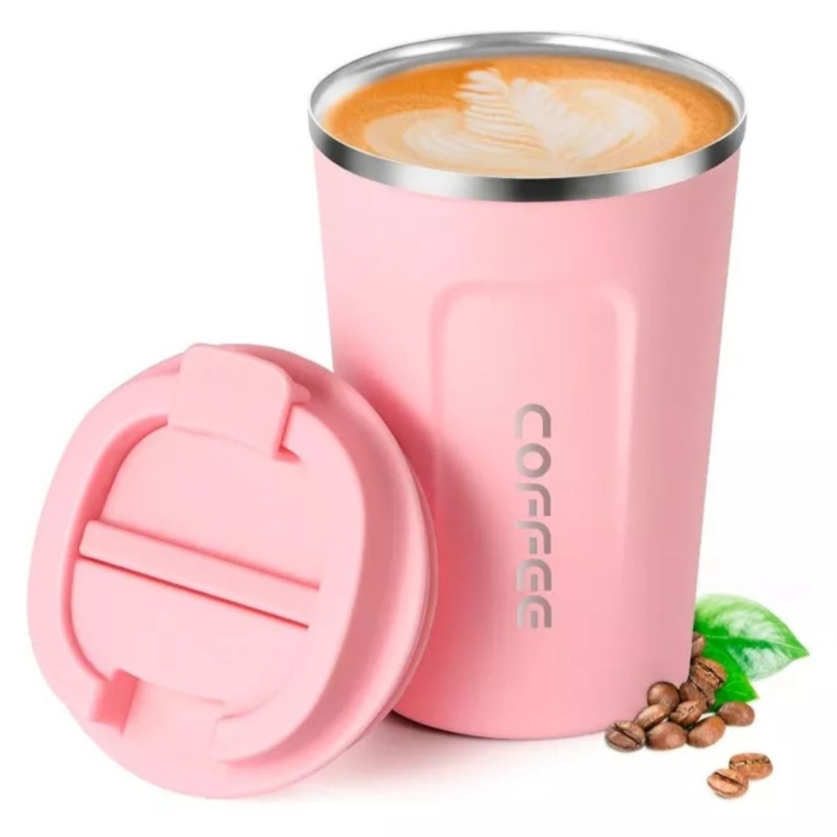 GENERICO - Termo Para Cafe Vaso Termico Mug 380ml 13oz Sellable