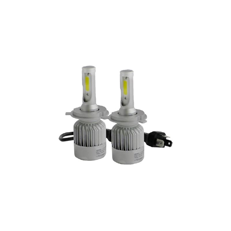 GENERICO - Kit Luces Led Cob H4 6000k 26w - SC