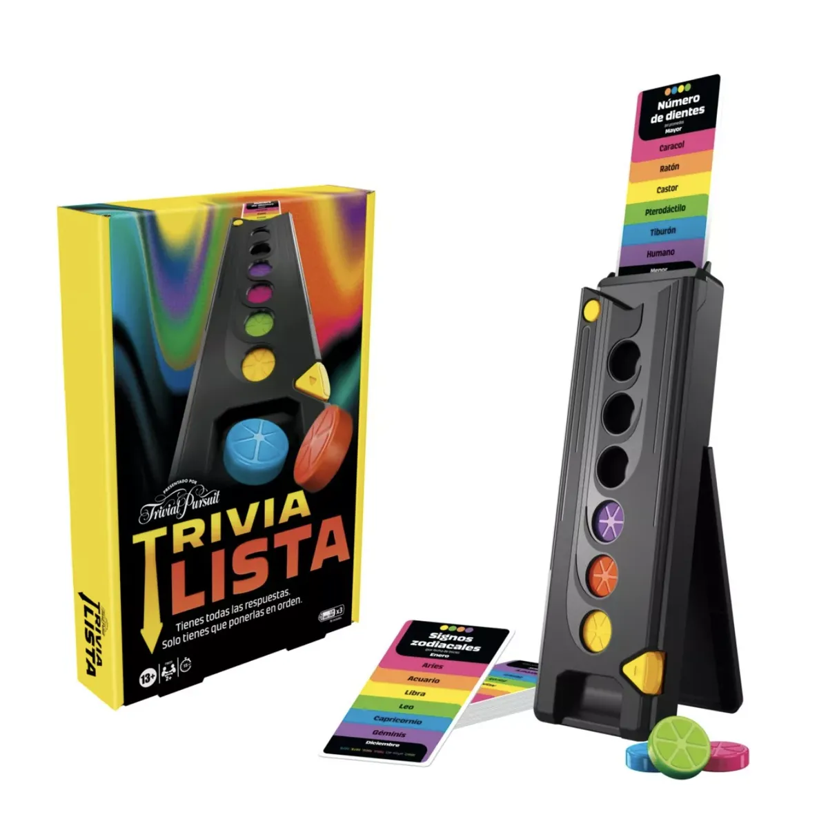 HASBRO - Trivia Lista - Juego Mesa Electrónico Hitster Fiestas Hasbro