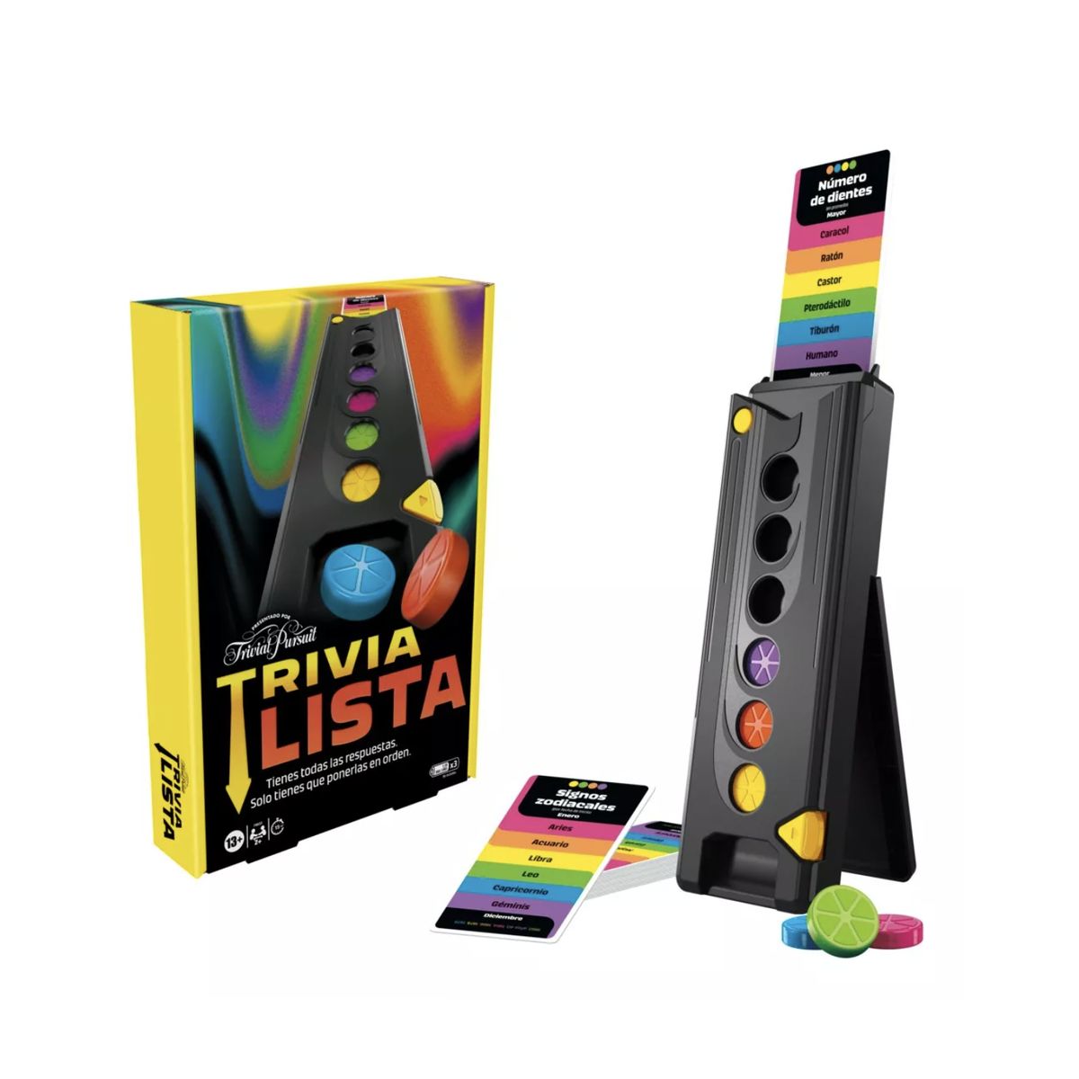 HASBRO - Trivia Lista - Juego Mesa Electrónico Hitster Fiestas Hasbro