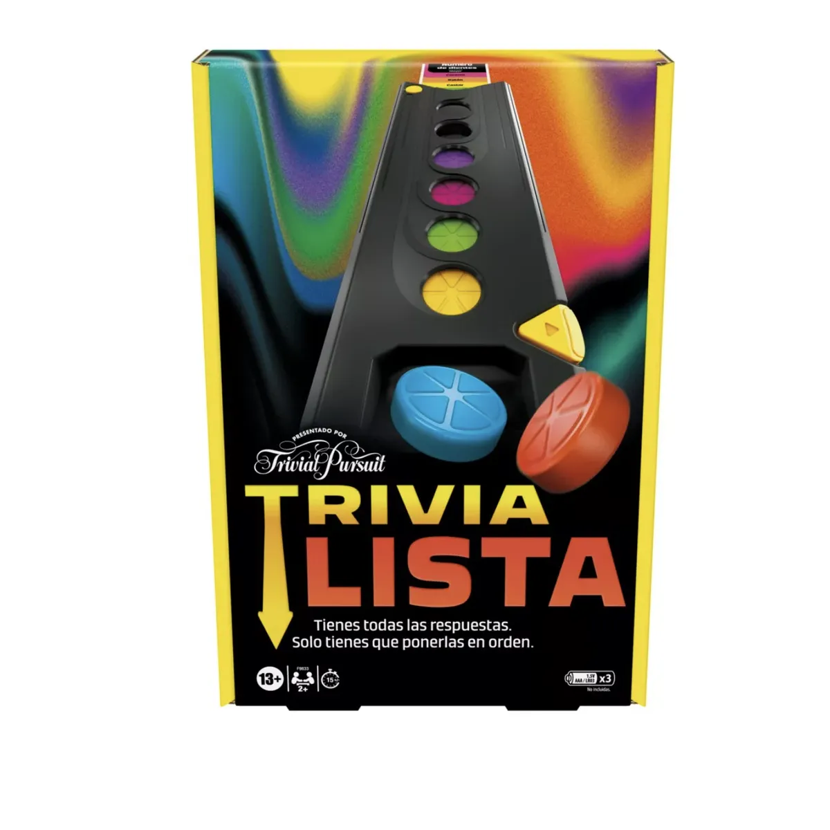 HASBRO - Trivia Lista - Juego Mesa Electrónico Hitster Fiestas Hasbro