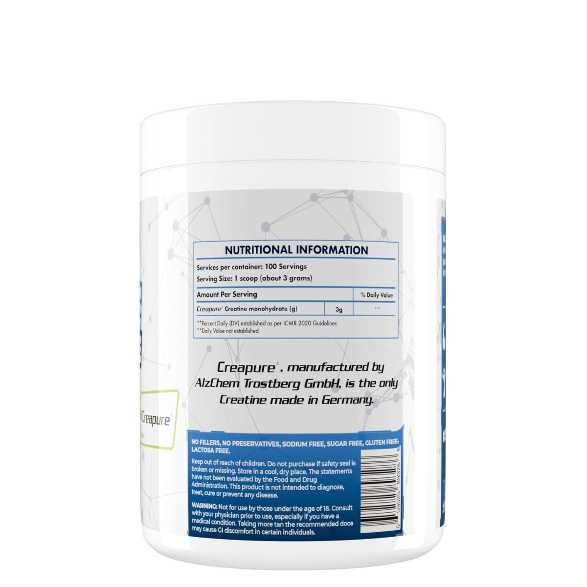 FUSION GENETIC LAB - CREATINE MONOHYDRATE 100% CREAPURE®