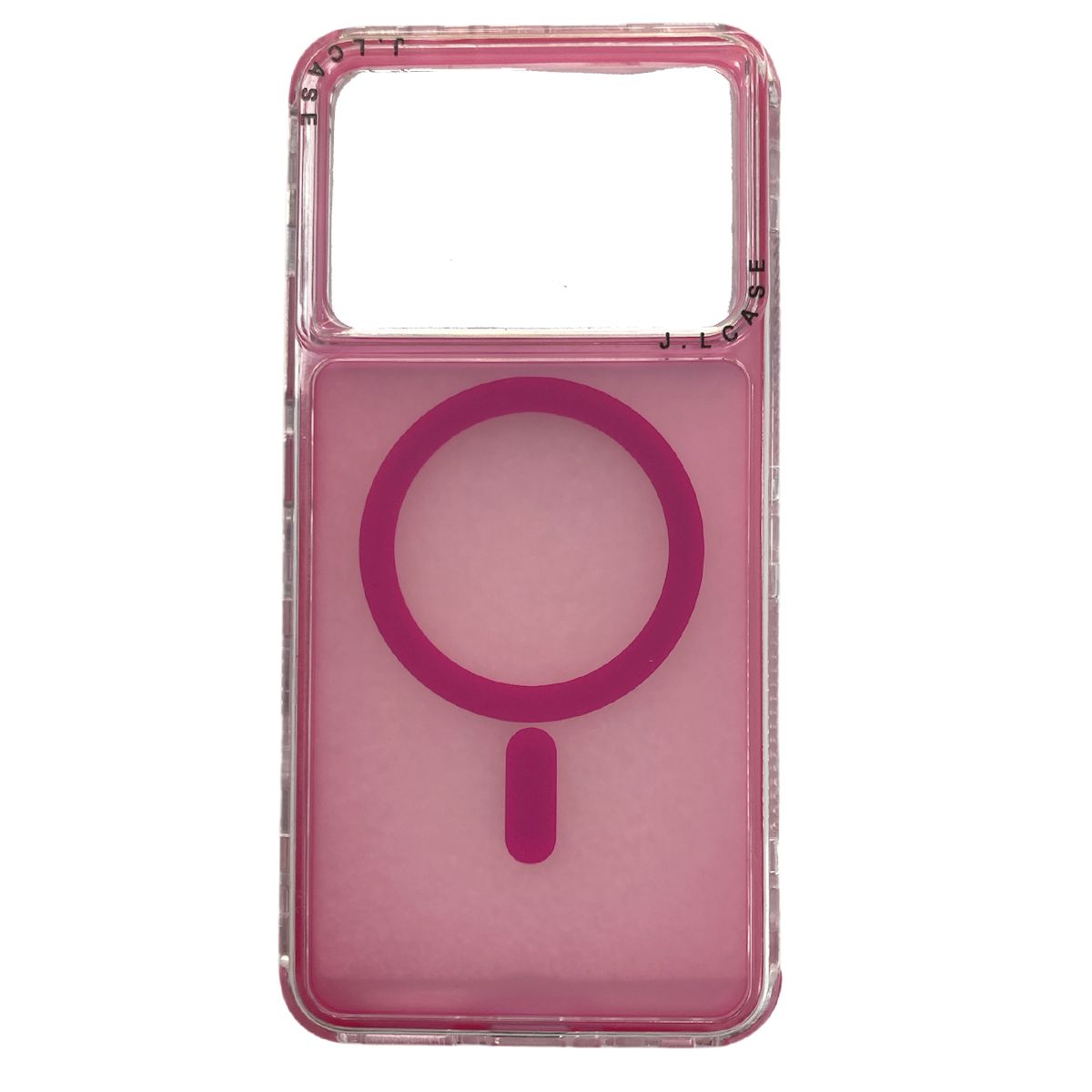JOIGO - Carcasa Antigolpe 360 Para Xiaomi Poco X6 Pro Magsafe Rosado