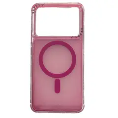 JOIGO - Carcasa Antigolpe 360 Para Xiaomi Poco X6 Pro Magsafe Rosado
