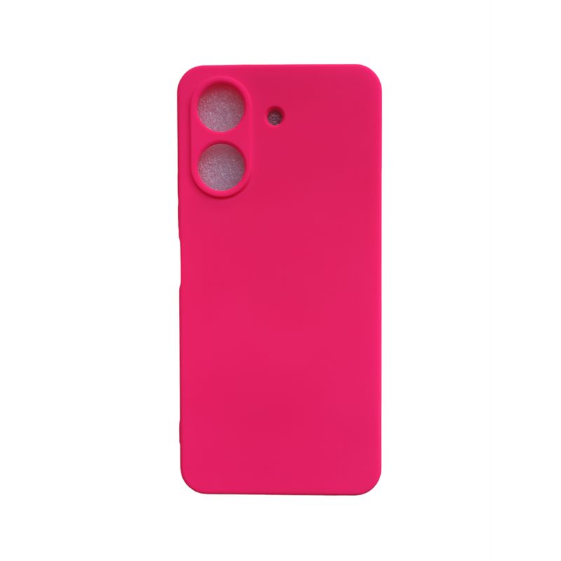 GENERICO - Carcasa Silicona Colores para Xiaomi Redmi 13c 4g - Fucsia