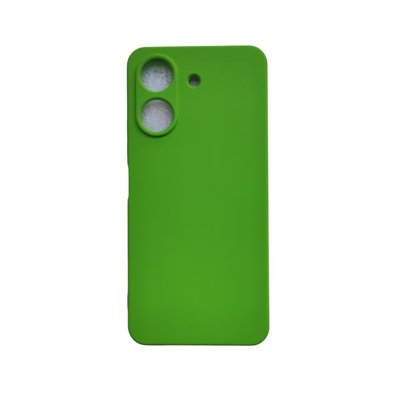 GENERICO - Carcasa Silicona Colores para Xiaomi Redmi 13c 4g - Verde