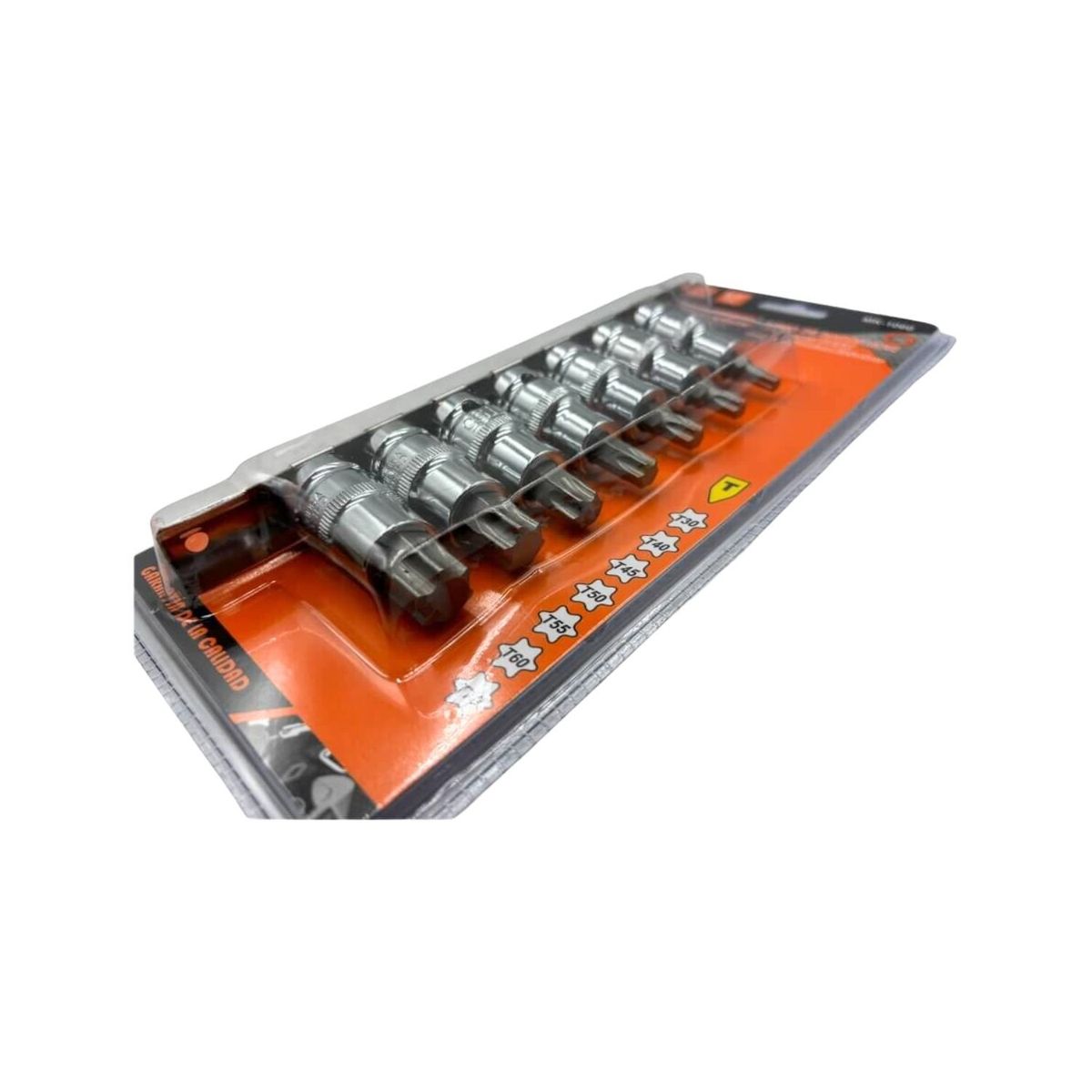 GENERICO - Set Juego de Dados Punta Estrellas Torx 7 Pzas Profesional