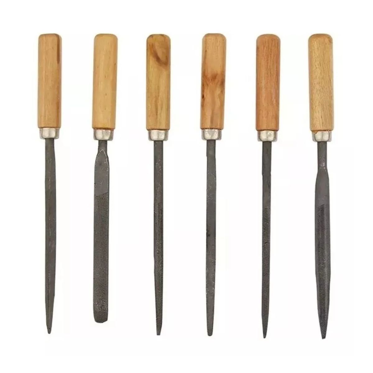 GENERICO - Set 6 Mini Limas de Agujas Herramientas Ferreteria