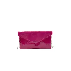TODOPIEL - Cartera de fiesta Ecocuero Fucsia CRX37