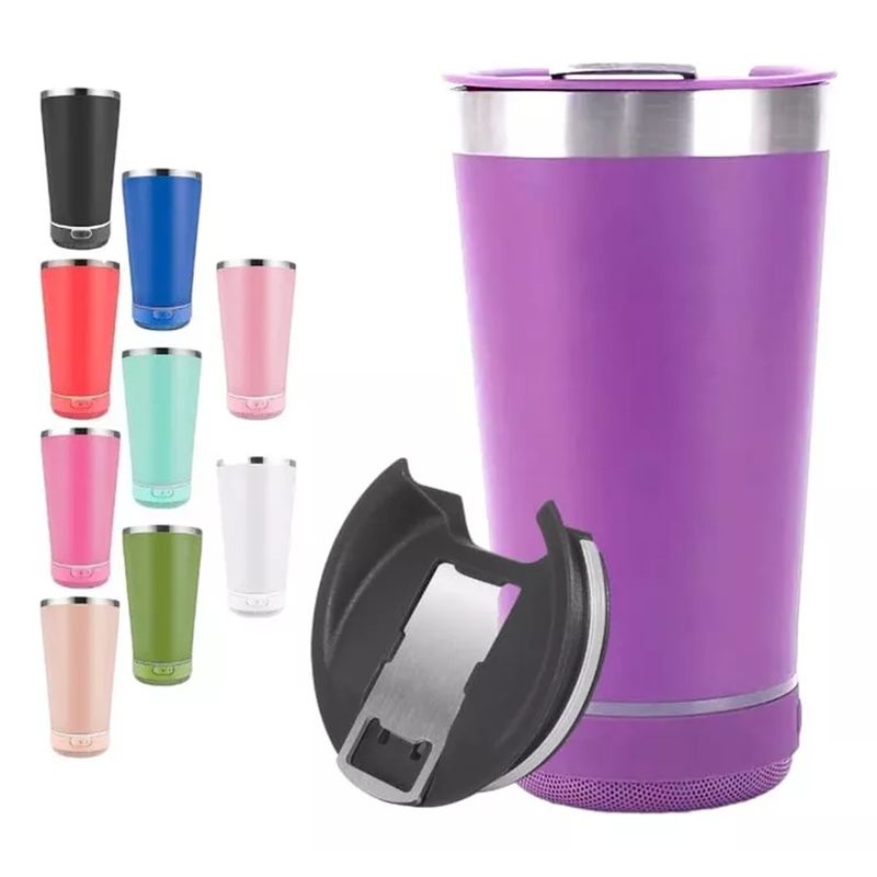 GENERICO - Vaso Termico Parlante Taza Acero Inoxidable Cdestapador