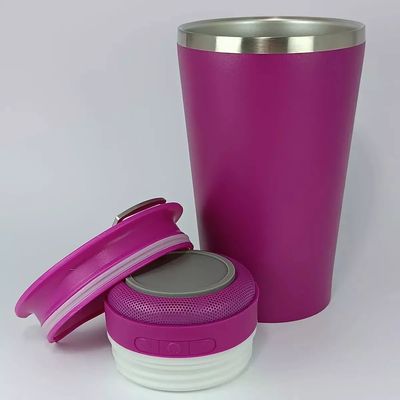 Imagen 2 del producto Vaso Termico Parlante Taza Acero Inoxidable Cdestapador