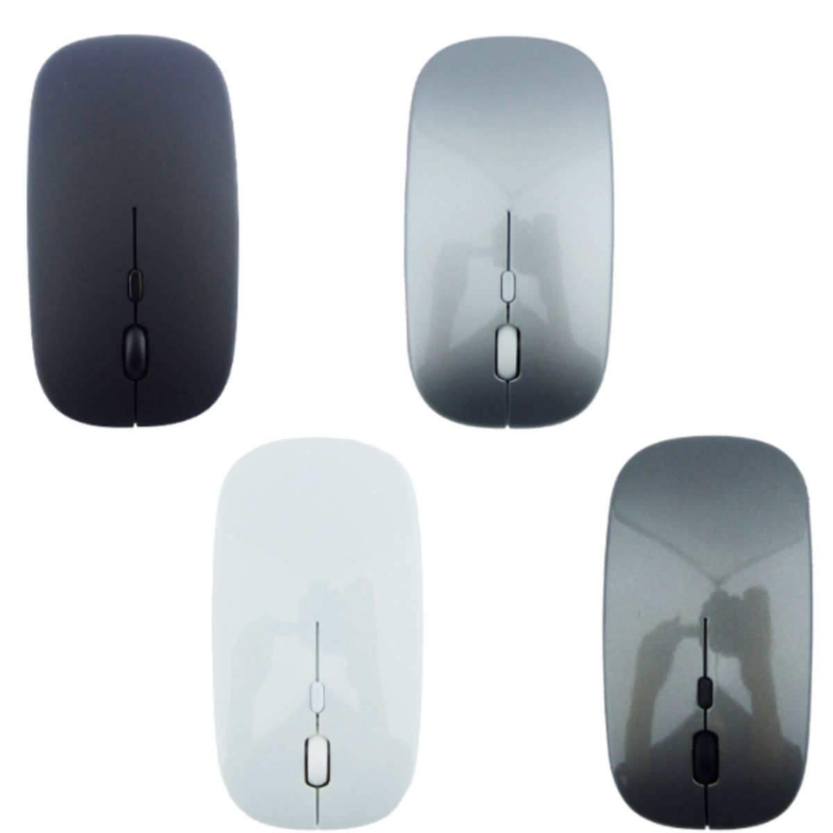 GENERICO - Mouse Inalambrico Bluetooth Recargable