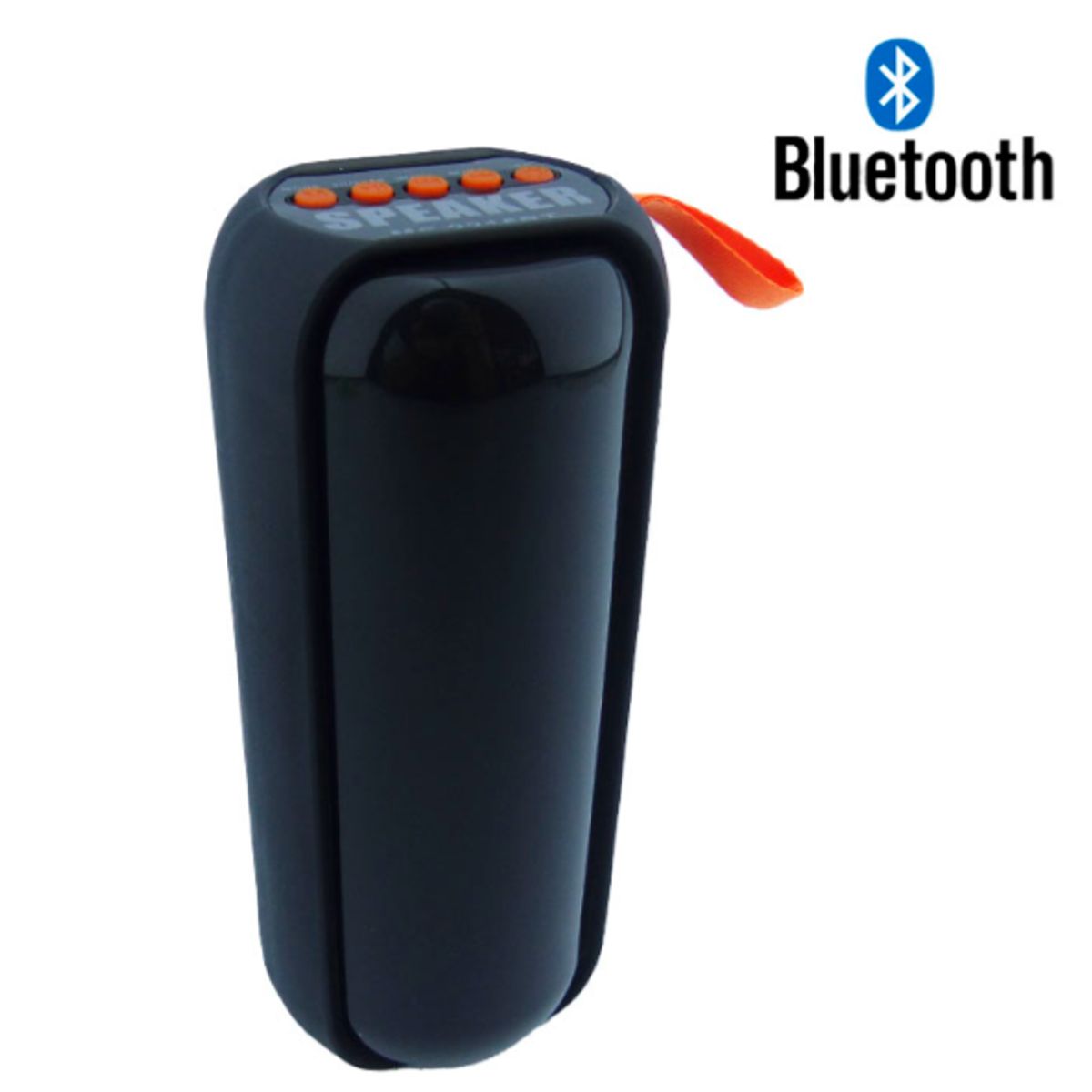 GENERICO - Parlante Recargable Bluetooth Modelo Ms-2215 Con Luz USB Tf Y Auxiliar