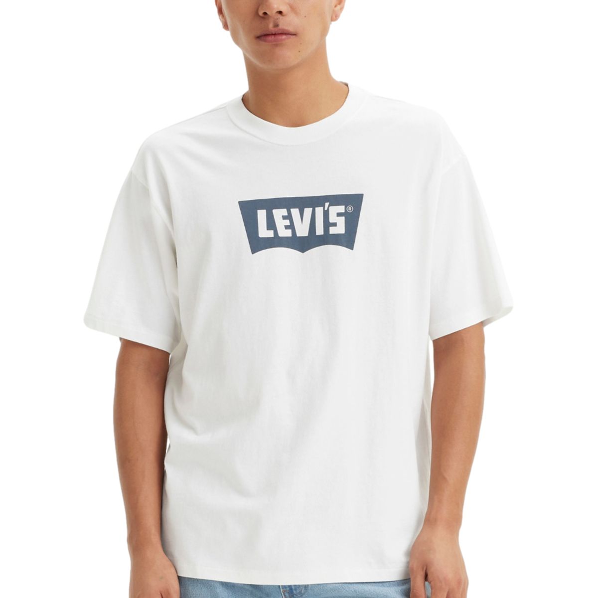 LEVIS - Polera Hombre Vintage Bw Graphic Tee Blanco Levis
