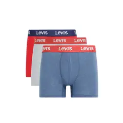 LEVIS - Boxer Hombre Stretch 3 Pack Multicolor