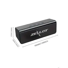 DECORACION CREATIVA - Zealot S31 Parlante Profesional compacto refuerzo de graves 8h 10w