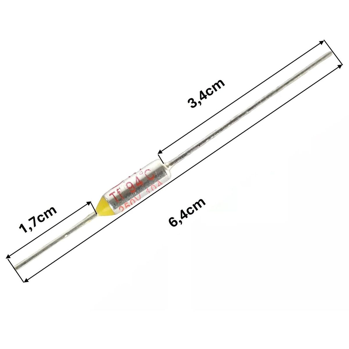 GENERICO - Fusible Térmico 94°C 250V 10A