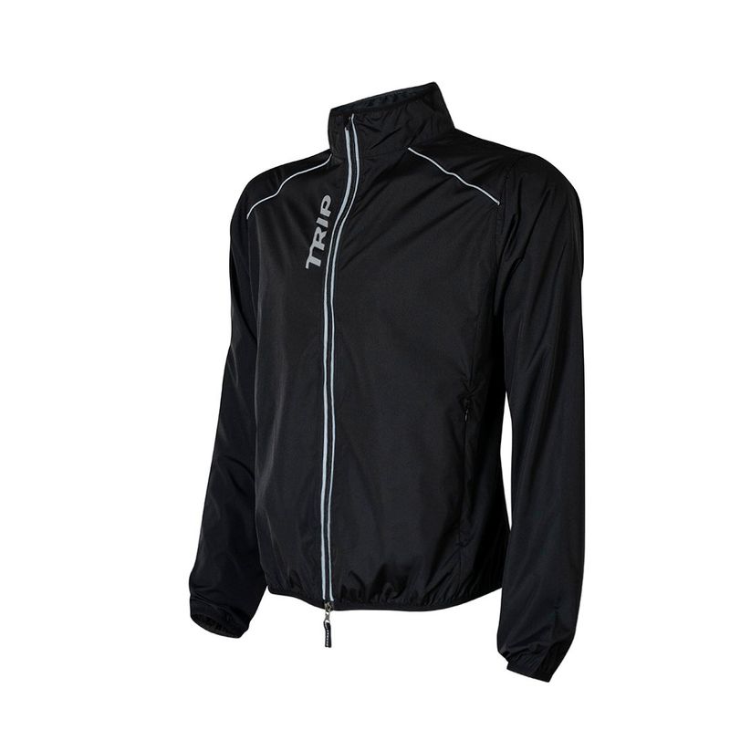 TRIP - CORTAVIENTO UNISEX TRIP BLACK - TALLA XL