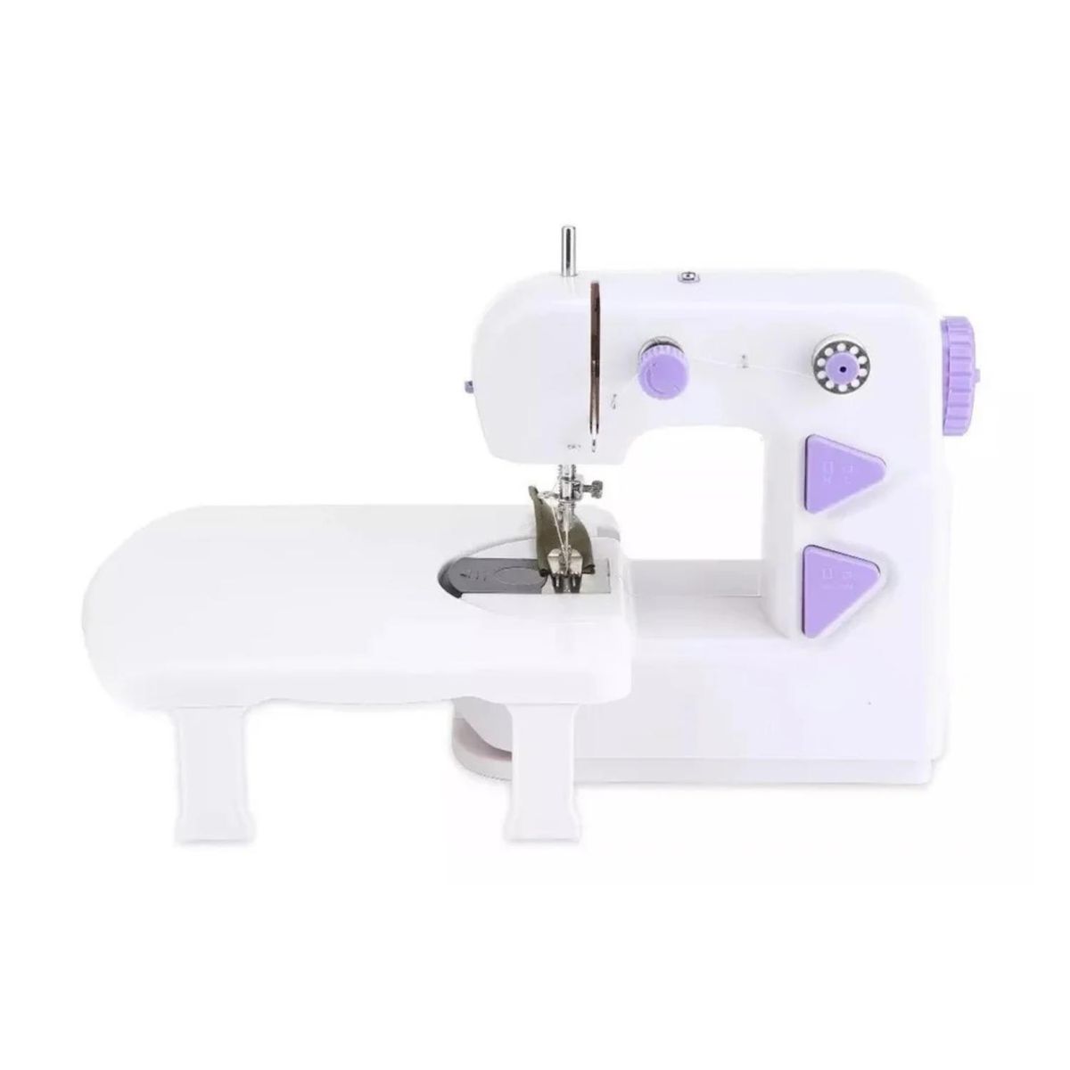 GENERICO - Maquina De Coser Portatil Compacta Blanco Morado