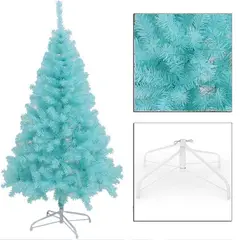 GENERICO - ARBOL DE NAVIDAD CELESTE 180CM