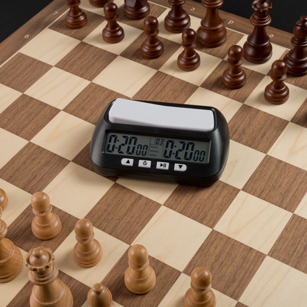 NACION AJEDREZ - Reloj De Ajedrez Con Temporizador Digital Profesional Torneo
