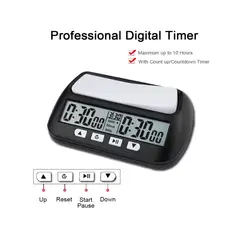 NACION AJEDREZ - Reloj De Ajedrez Con Temporizador Digital Profesional Torneo