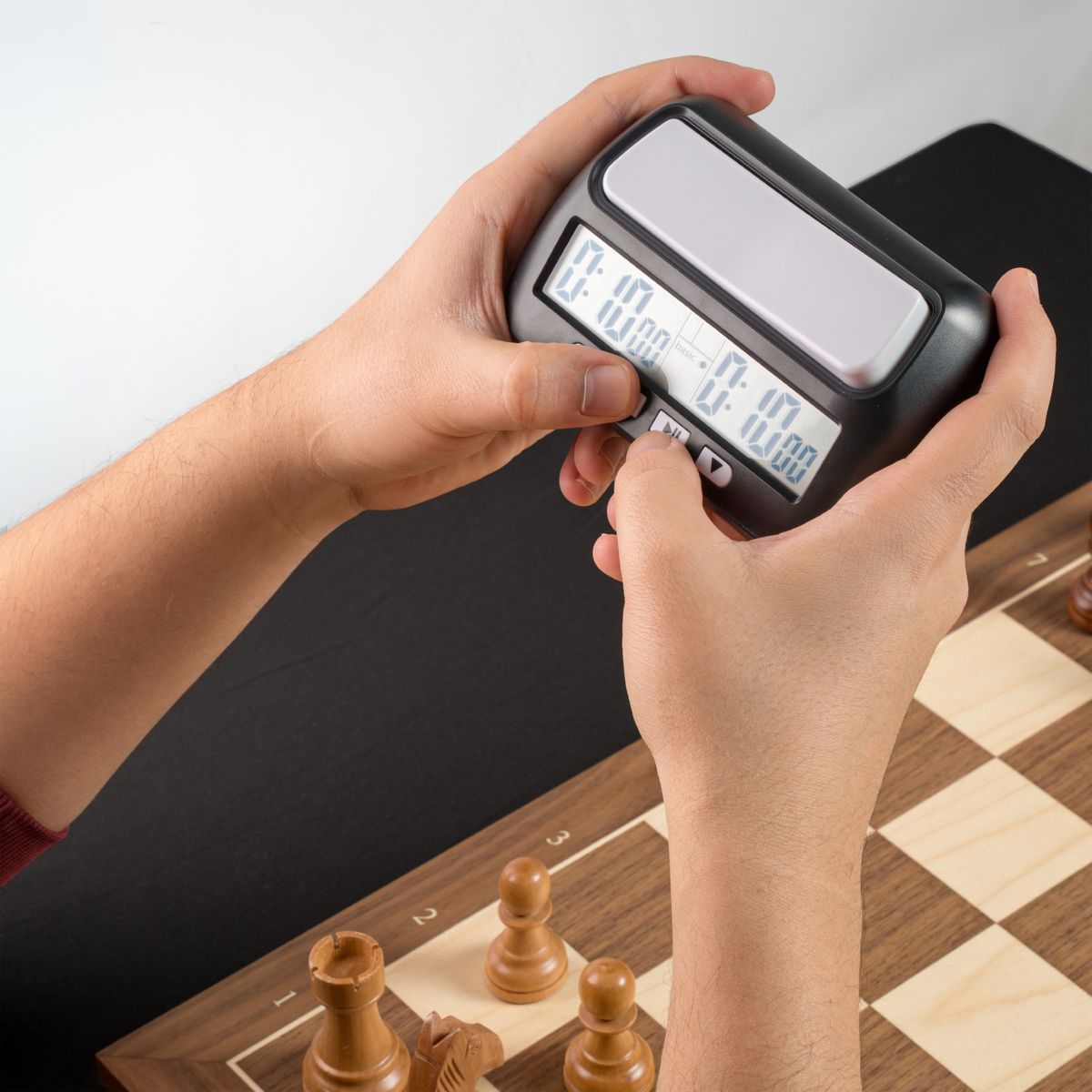 NACION AJEDREZ - Reloj De Ajedrez Con Temporizador Digital Profesional Torneo