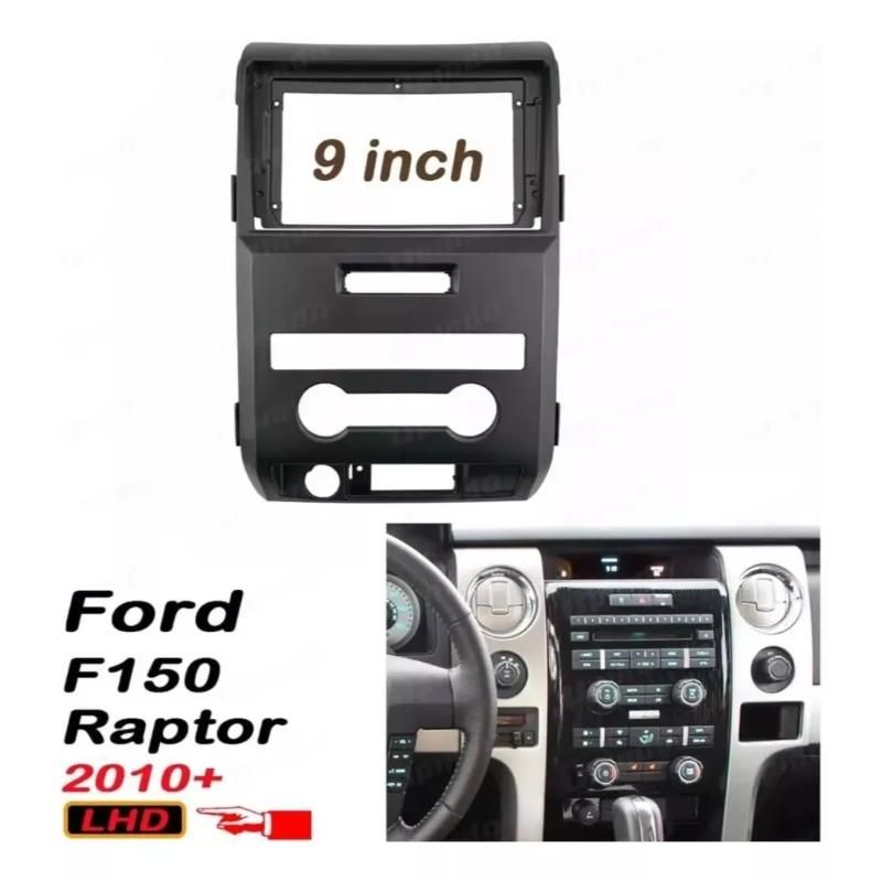 GENERICO - Bisel Adaptador Radio 9 Pulgadas Ford F150 Raptor 2009-2015