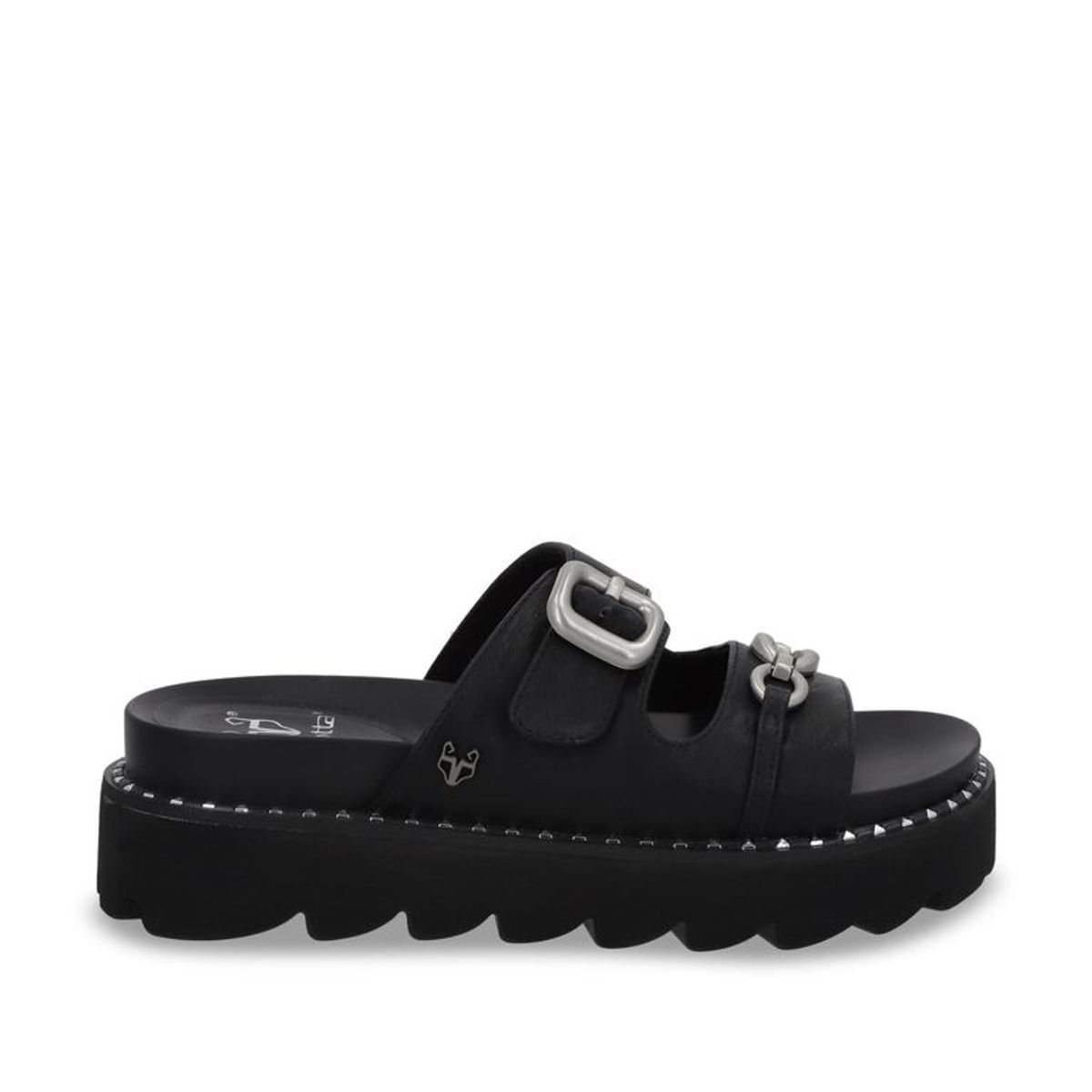 GOTTA - Sandalia Plana Negra Mujer 1573D