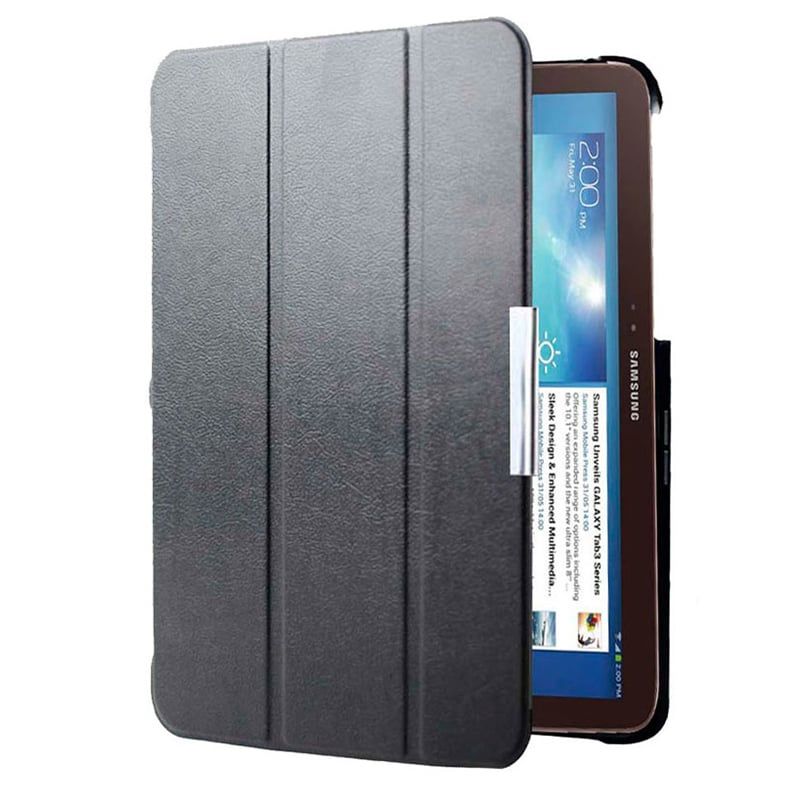 GENERICO - Funda Magnetica Tipo Libro 10 Galaxy Tab Negro P5100 GENERICO