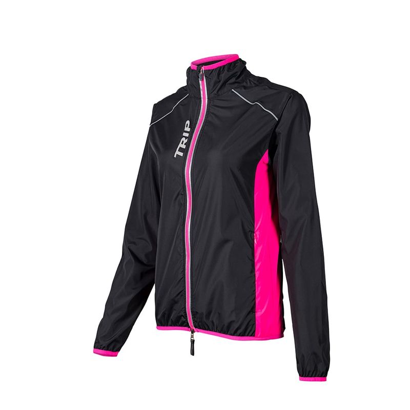 TRIP - CORTAVIENTO UNISEX TRIP BLACK PINK - TALLA M